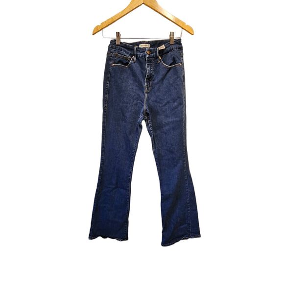 Good American Womens Good Flare Jeans Size 10/30 High Waist - Picture 2 of 5